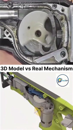 Jigsaw Mechanism Explained: CAD Model to Real Life #shortvideo #mechanism