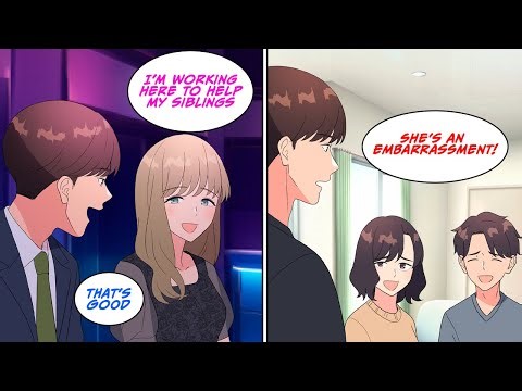 I ran into my old classmate at a hostess club, but then... [Manga Dub]