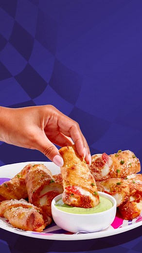 6.1K views | Meet our newest munchie Mellow Rollz- cheese and pepperoni baked inside our hand-tossed dough. Served with your pick of dipping sauces. | Mellow Mushroom | Facebook