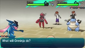 Pokemon Sun and Moon: Alola Ash Ketchum and Champion Vs Gary Oak and Professor Gary