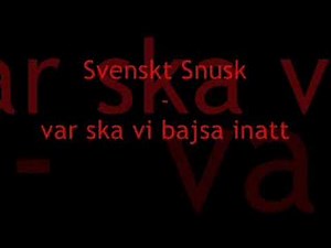 var ska vi bajsa inatt (?)