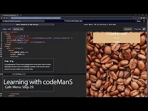 Learn Basic CSS by Building a Cafe Menu - Step 29