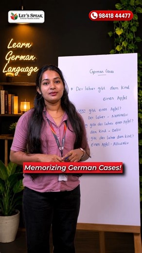 German Cases Made Easy: Nominativ, Dativ & Akkusativ | 3-Question Trick | German Classes in Chennai