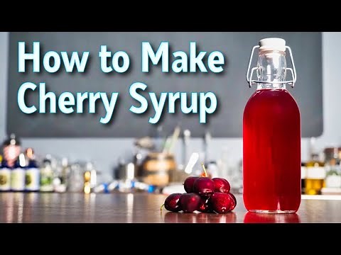 How to Make Cherry Syrup