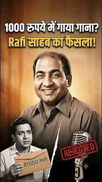Mohammed Rafi's Emotional Decision That Saved a Song