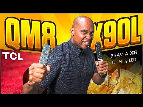 (Filmed In HDR) TCL QM8 VS Sony X90L | Let The Battle Begin! (IN HDR)