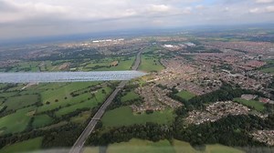 Marking the occasion of #Chorley hosting the G7 Speakers' Conference with a flypast today. Video by #RedArrows photographer Corporal Adam Fletcher, who lives in the #Lancashire town. #G7Speakers | RAF Red Arrows