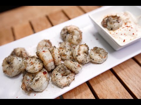 Grill Basket Shrimp | SAM THE COOKING GUY