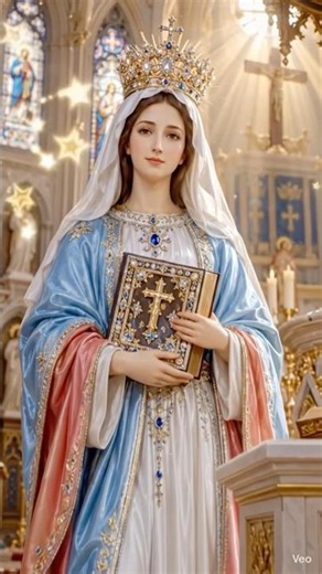 🪻Ave Maria | Holy Mother Mary 💖🙏🌿🍁#catholic #avemaria #gregorianchant