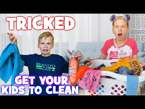 Tricked Into Doing Chores!! Massive Cleaning CHALLENGE!!!