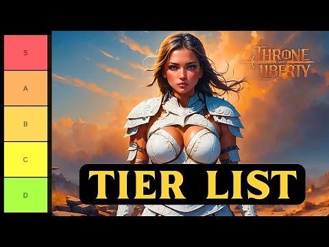Throne and Liberty BEST LEVELING WEAPONS - Tier List Beginners Guide