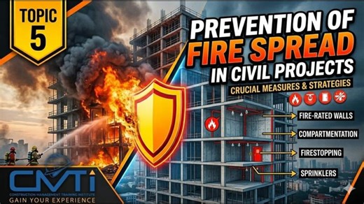 Prevention of Fire Spread |🚫 Stopping fire spread is critical in saving lives. | CMTI - Civil Engg Connect