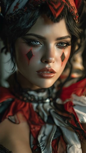 🎪🖤 The Midnight Circus: Rise of the Clown Girl ❤️🎭