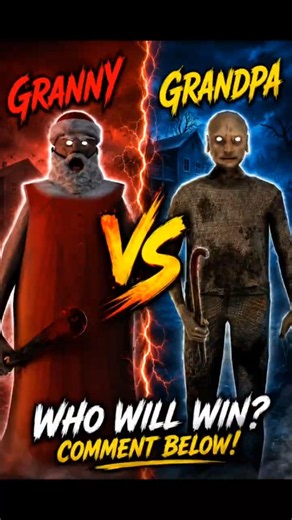 Santa Granny vs Grandpa 😱 Ultimate Horror Fight! Who Will Win? | Granny Horror Gameplay #granny