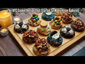 NYC Style Chocolate Chip Cookies From One Dough ♡ Bake With Me