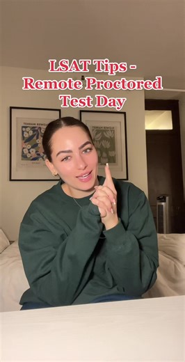 LSAT Tips - Remote Proctored Test Day