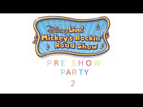 Disney Live!: Mickey's Rockin Road Show Playhouse Disney pre-show party clips 2