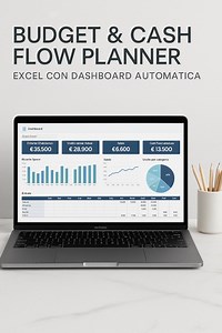 Budget and Cash Flow Planner in Italian | Excel With Automatic Dashboard | Income and Expense Management | Financial Planner - Etsy Australia
