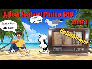 Philco 860 from New Zealand, 1949 - It needs a little love - Part 1