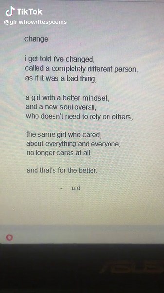 Embracing Change: A Poem of Transformation