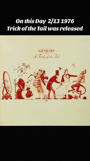 On this day 1976 Trick of the Tail was released- #genesis #squonk #fyp #foryou #70smusic #70ssong #progrock #1976 #onthisday #trickofthetail #philcollins #tonybanks #mikerutherford #stevehackett #poprock #1970smusic #memories #livemusic #musicvideo