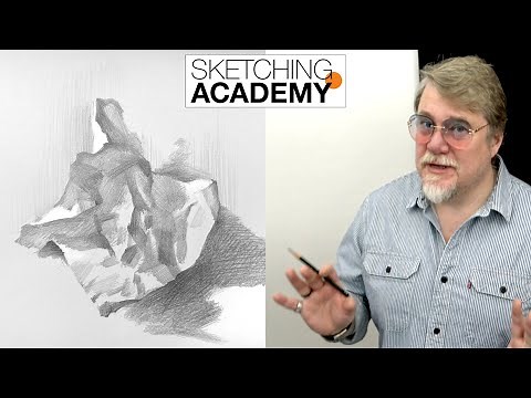 Course on Sketching Academy: Crumpled Paper