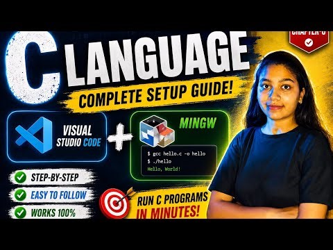 C Language Complete Setup Guide !! || #MCAWali #trading #clanguage