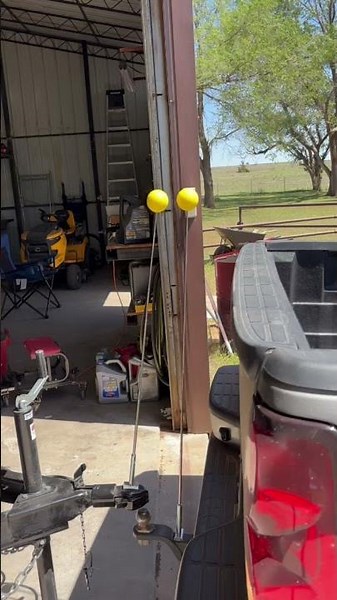 Demo: Magnetic Trailer Alignment Tool. #shorts #harborfreight #haulmaster #trailer #alignment #short