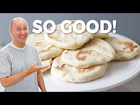 Super Easy Amazing 2 Ingredient Flatbread Recipe