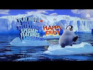 DVD Opening to Happy Feet UK DVD