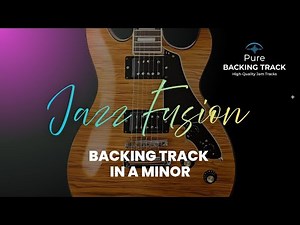 🎺A Minor Modern Jazz Fusion Guitar BackingTrack | Sophisticated Guitar Jam (110 BPM) (Am)