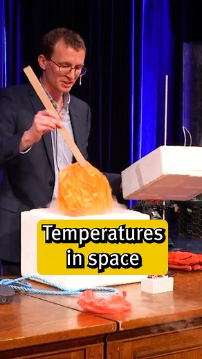 398K views · 4.7K reactions | Temperature and kinetic energy go hand in han ️ Astrophysicist Thomas Haworth explains how this happens in space. The 2025 Christmas Lectures, supported by CGI, are going to be stellar  Space scientist Maggie Aderin-Pocock will take us on an epic voyage through time and space in the search for evidence of extra-terrestrial life. Find out more: rigb.org/christmas-lectures | Royal Institution of Great Britain | Facebook