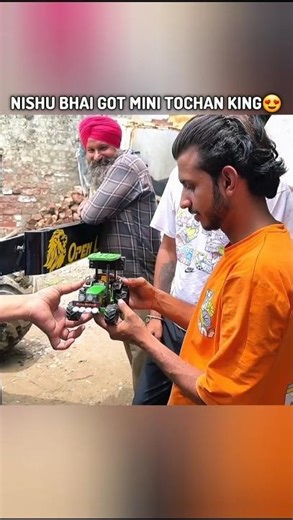 NISHU BHAI GOT MINI TOCHAN KING 😍 // NISHU DESHWAL #nishudaswal #tochanking #trending #viral #shorts