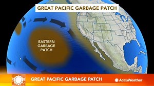 41K views · 775 reactions | Efforts are finally being made to attempt to clean up the Great Pacific Garbage Patch lurking in the ocean between Hawaii and California: | AccuWeather | Facebook