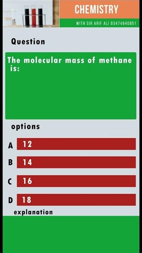 MCQ 11 First Year Chemistry chapter one