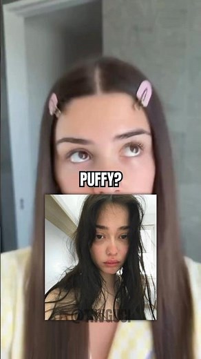 5 Tips to Avoid a Puffy Face ✨ Reduce Face Puffiness Fast! #shorts