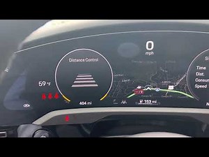 How to use Porsche's Adaptive Cruise Control (ACC)