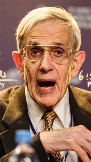 The legendary mathematician delivering pure soul-stirring wisdom.