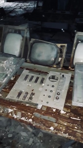 Exploring the Duga Radar Control Room at Chernobyl