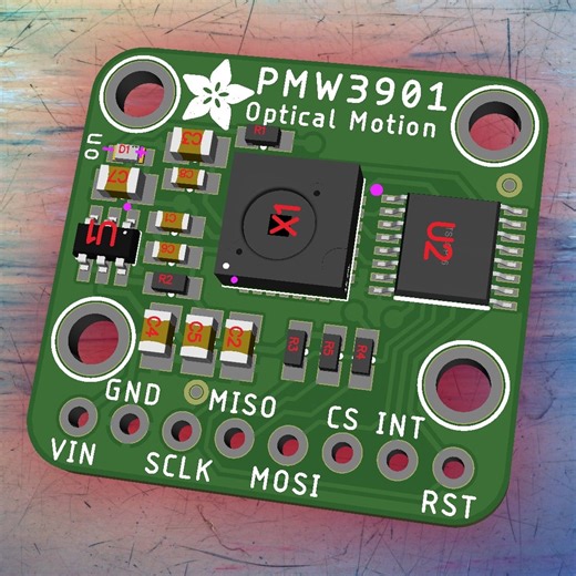 New Product Coming Soon: Adafruit PMW3901 Optical Flow Sensor – SPI Optical Motion Breakout