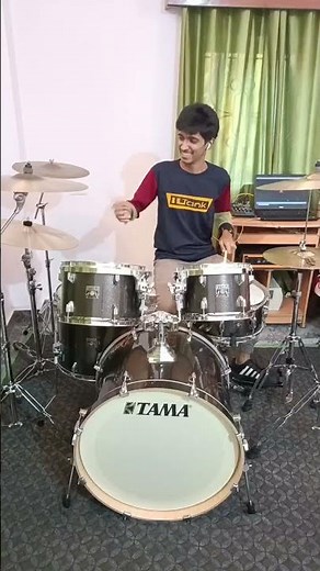 7 Notes Band - Kalliz Boom Bang Zata | Konkani Song | Drums #shorts