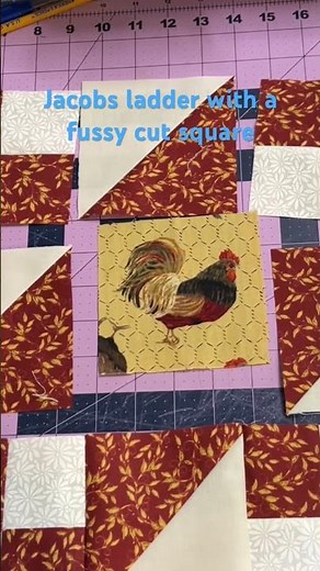 Jacobs Ladder Quilt Block #sewing #quiltblock