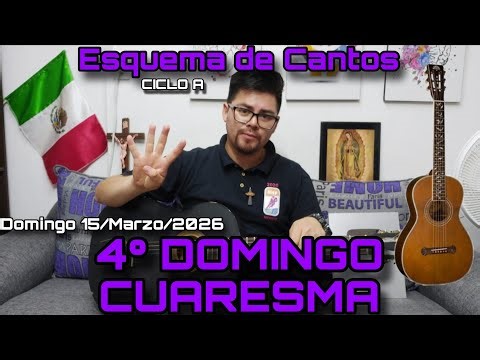 SONG OUTLINE for the 4th SUNDAY (LENT) ✝️ March 15, 2026 - Songs for Mass ⛪🎶 [CYCLE A]