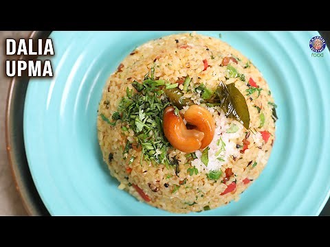 Dalia Upma Recipe | Dalia Vegetable Upma | Breakfast Ideas For Work | Indian Veg Recipes | Varun