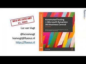 20211123 - Automated testing of your Business Central API
