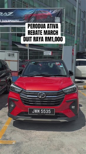 Nak Kereta Baru Tanpa Pening Kepala? 🚗 Proses cepat, 🏃 bayaran bulanan rendah, 📉 siap ada FREE GIFT menanti! 🎁 Jangan tunggu lagi, miliki kereta idaman anda hari ini! Pilihan Model: • 🔹 Perodua AXIA Bulanan serendah RM260 • 🔹 Perodua BEZZA Bulanan serendah RM380 • 🔹 Perodua MYVI Bulanan serendah RM510 • 🔹 Perodua ATIVA Bulanan serendah RM700 • 🔹 Perodua ALZA Bulanan serendah RM700 • 🔹 Perodua ARUZ Bulanan serendah RM800 • 🔹 Perodua TRAZ Bulanan serendah RM810 📦 FREE DELIVERY seluruh 