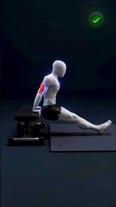 Perfect Bench Dips Form Tutorial ✅ #shorts