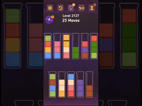 Block King Sort Puzzle Level 2121 to Level 2130