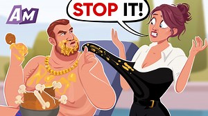 A poor waitress got her revenge on a disgusting rich man | AniMatters