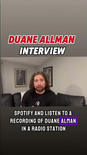 Duane Allman Interview Layla Album